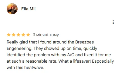 Customer reviews